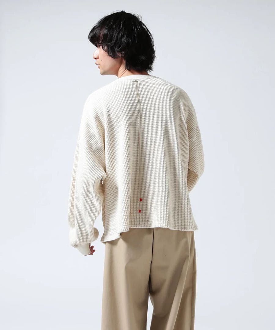 ANCELLM (アンセルム) HEAVY WAFFLE OVER LS