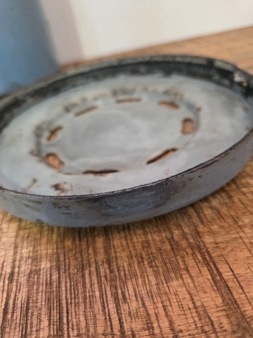 激レア　８型　ブルーグレー部品　アラジンストーブ　ビンテージストーブ　ストーブ