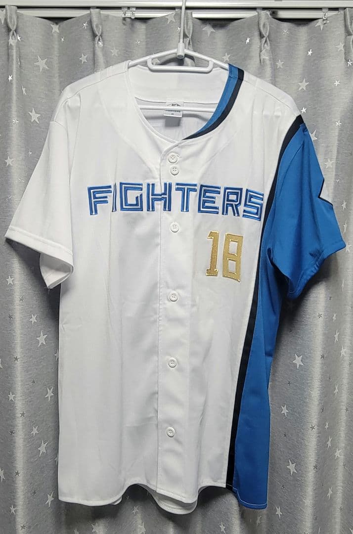 北海道日本ハムファイターズ 山﨑福也 選手 レプリカユニフォーム Mサイズ