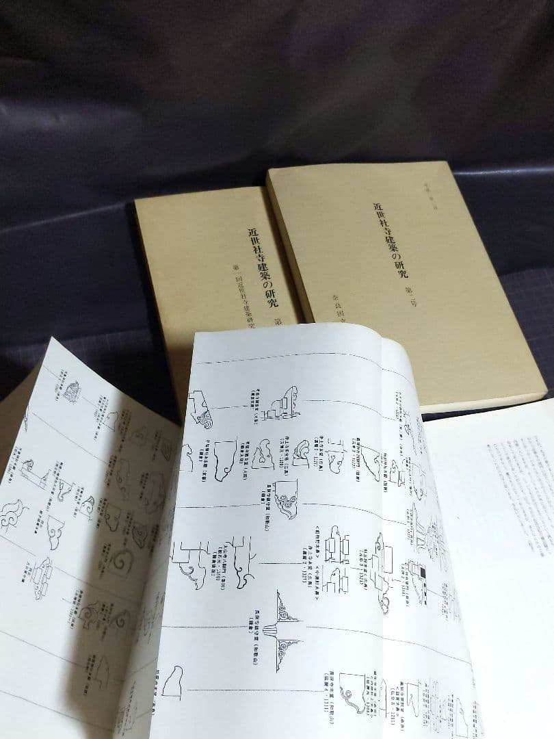 近世社寺建築の研究 第1号/第2号 /3号セット