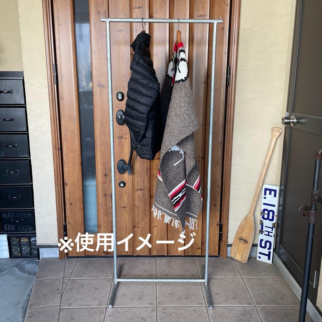 インダストリアル アイアン ハンガーラック 無骨 シャビー ビンテージ 什器