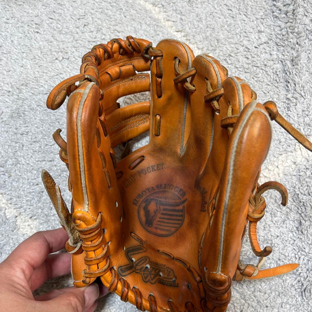 スラッガー Aggressive ブラウンレザーグローブ