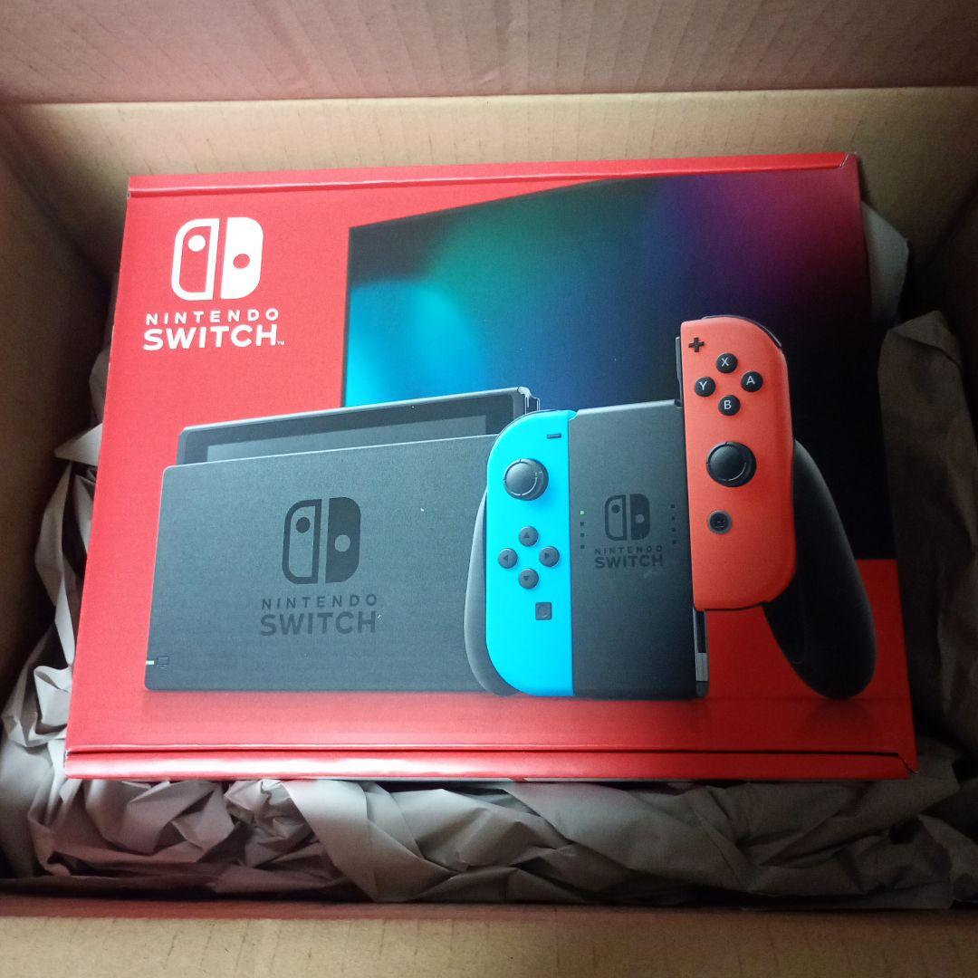 新品Nintendo Switch ネオンブルー/ネオンレッド 本体