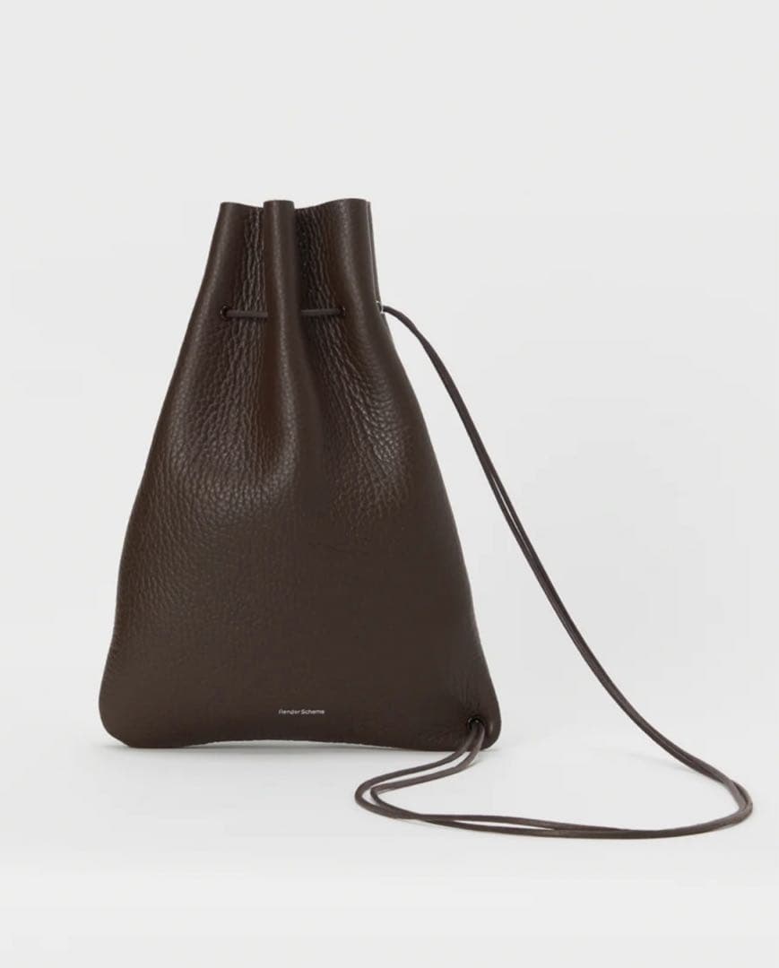 Hender Scheme zacc/dark brown ショルダーバッグ