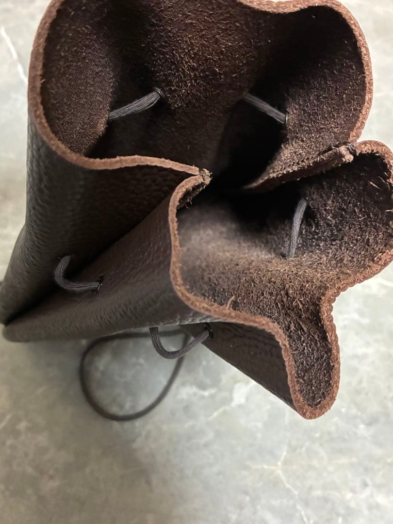 Hender Scheme zacc/dark brown ショルダーバッグ