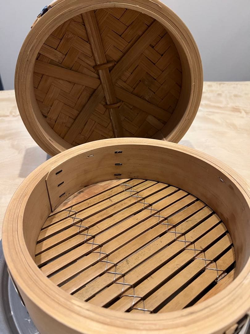 照宝　せいろ　24cm 蓋＋身 蒸し板付き
