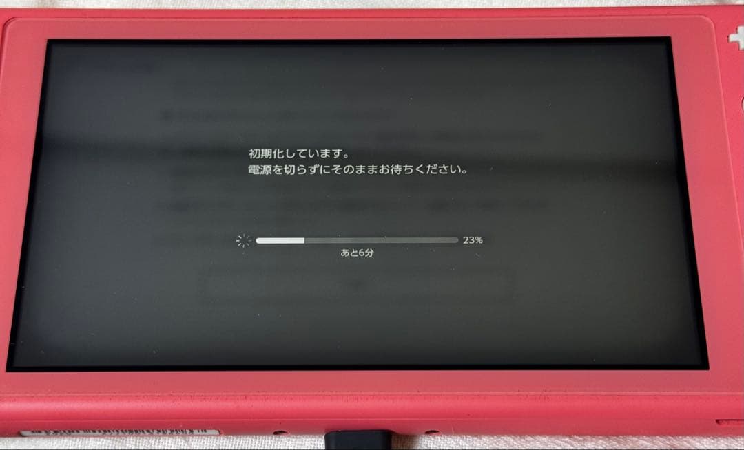 Switch Lite Coral 本体のみ