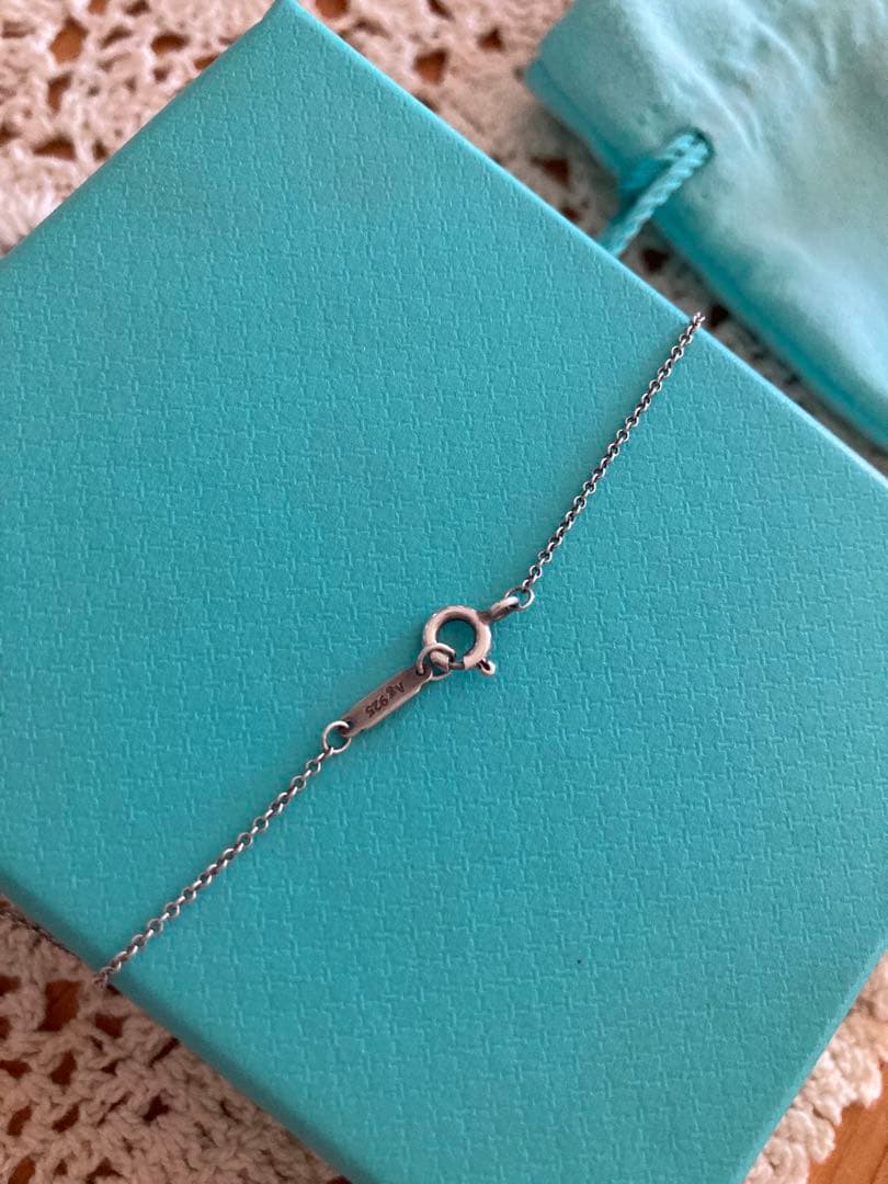 【美品 】Tiffany&Co. ティファニー アルファベット　ペンダント S