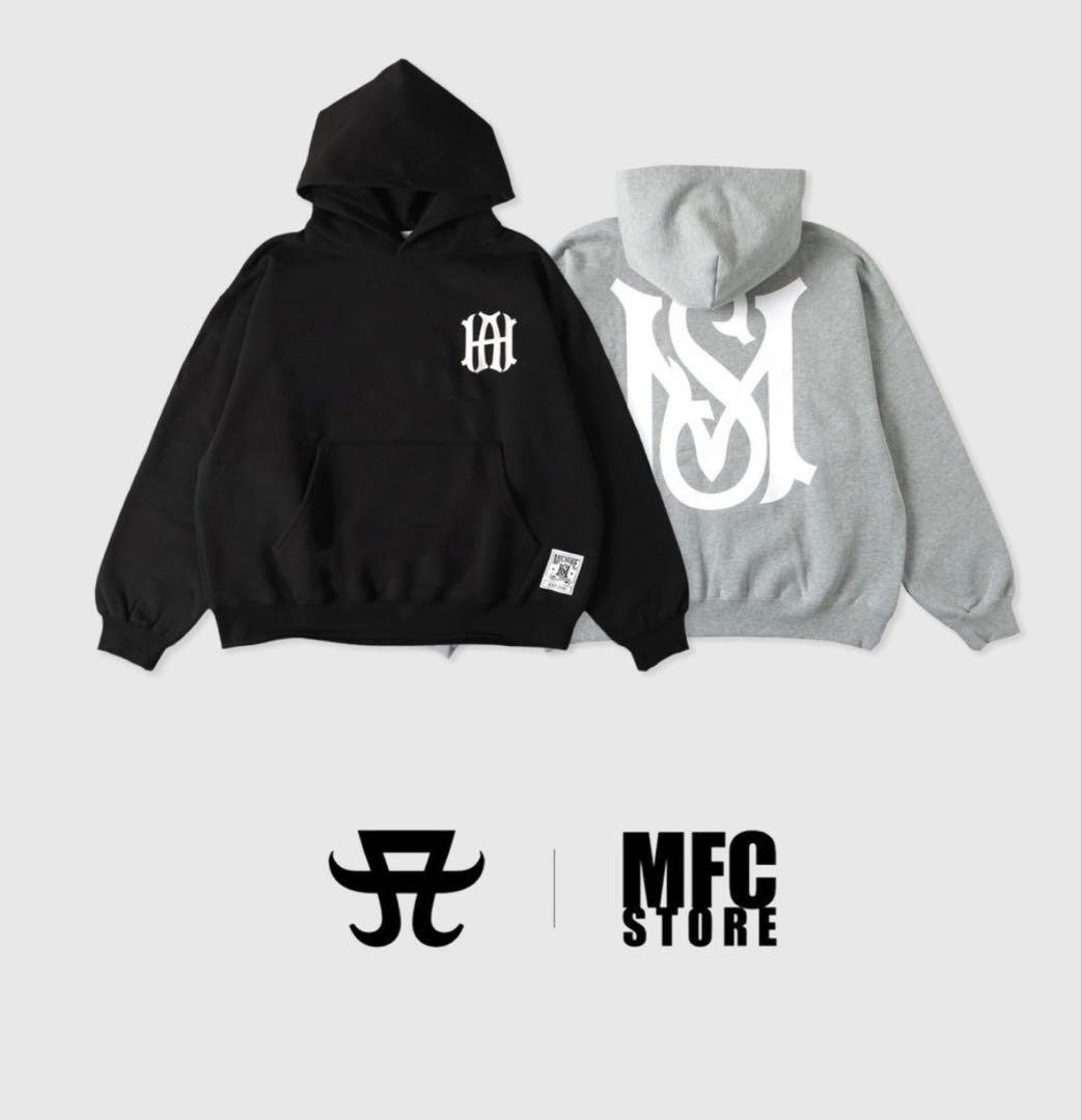 新品☆浜崎あゆみ MFC コラボ フーディー Mサイズ グレー 灰色