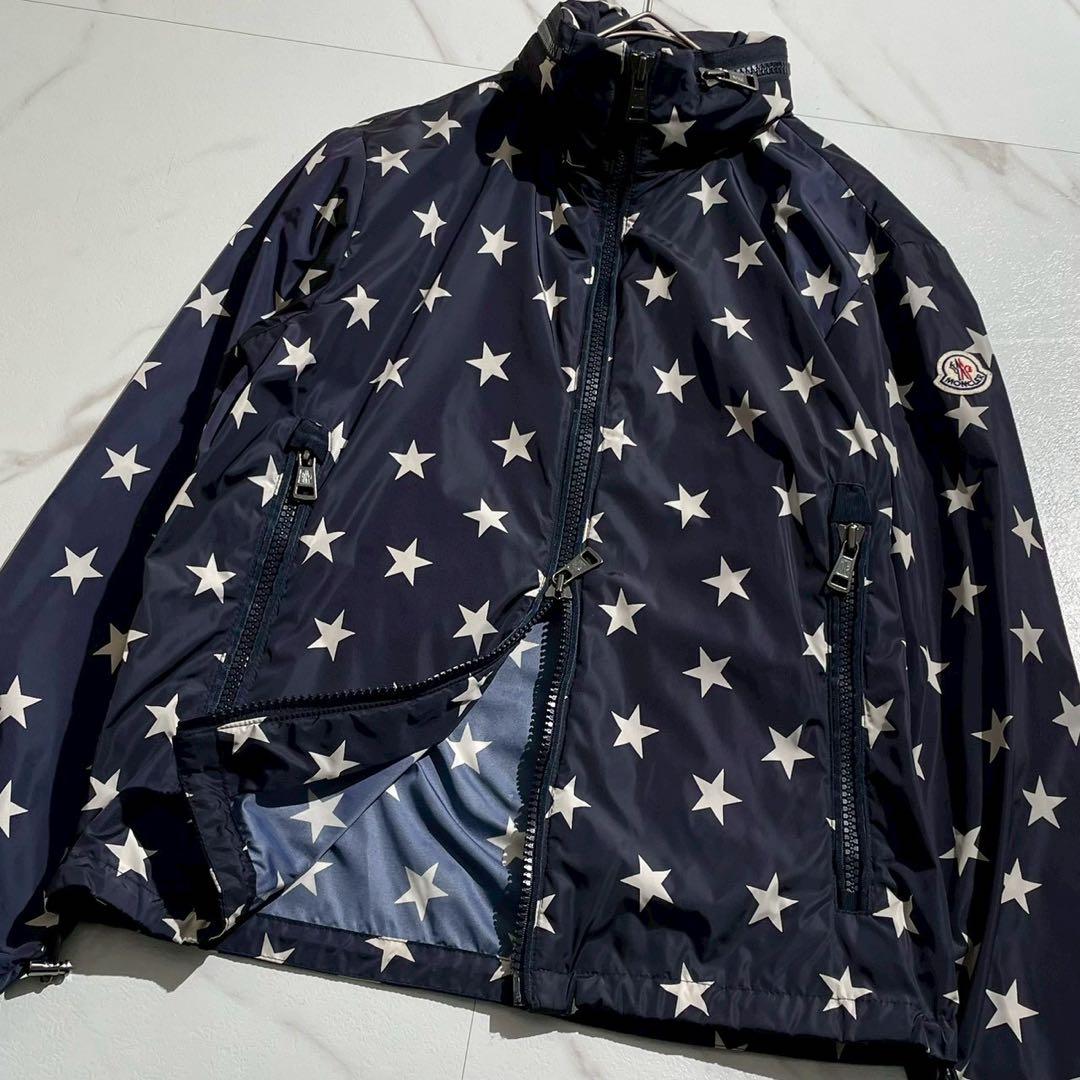 美品★MONCLER★モンクレール ナイロンジャケットCapbreton 星柄