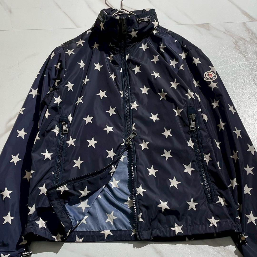 美品★MONCLER★モンクレール ナイロンジャケットCapbreton 星柄