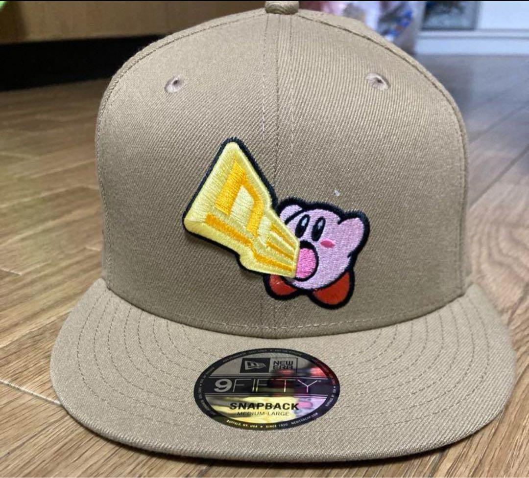 ニューエラ　カービィ　コラボ　キャップ　カーキ　限定