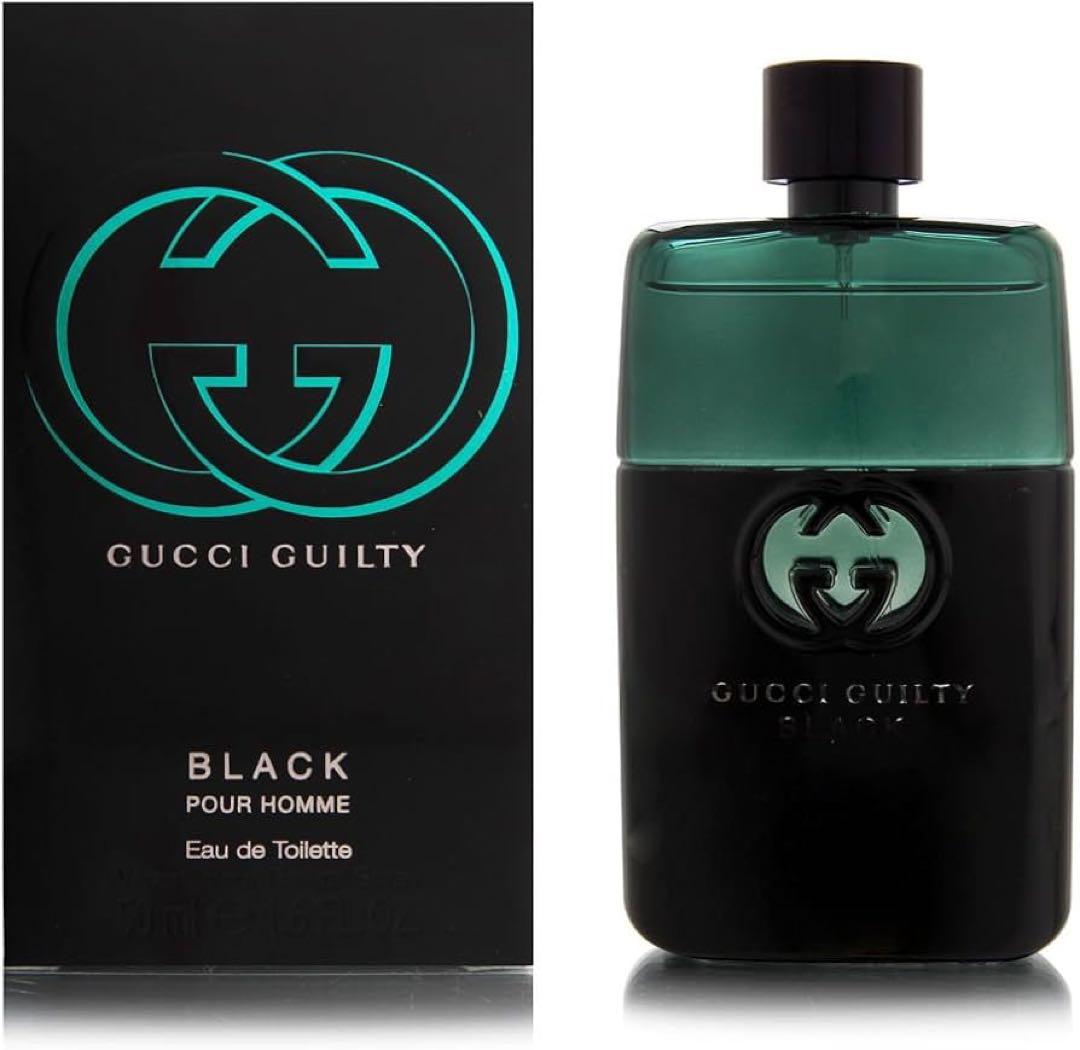 【美品】GUCCI GUILTY BLACK 香水 90ml