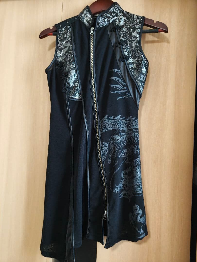 【年末まで値下中】ozz on チャイナチュニック　オッズオン　ワンピース　中華