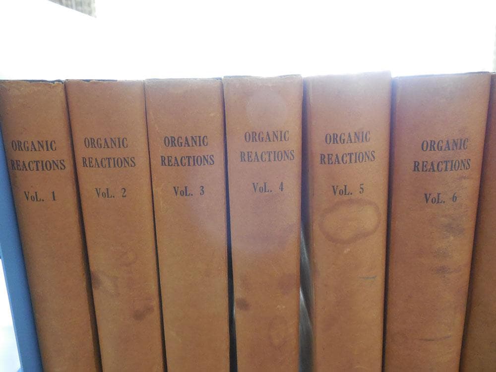 organic reactions 全１６巻　EIGHT　PRINT（１９６０）
