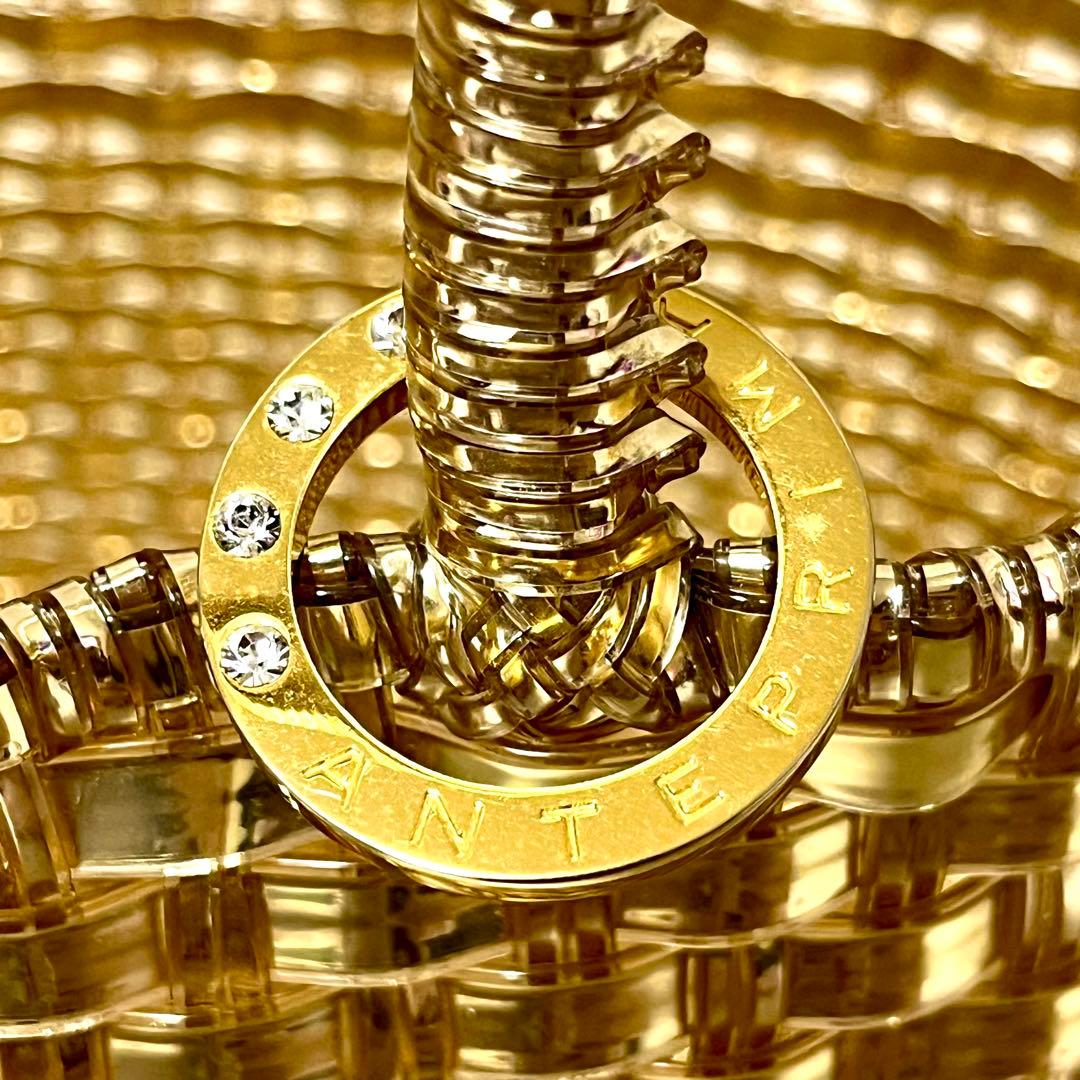 ✨美品✨アンテプリマ イントレッチオ ハンドバッグ ゴールド インナーバッグ