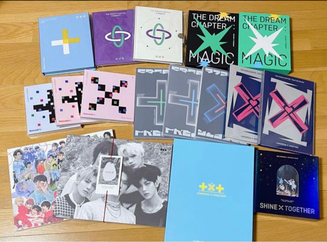 TXT CDまとめ売り TOMORROW X TOGETHER フォトカード多数