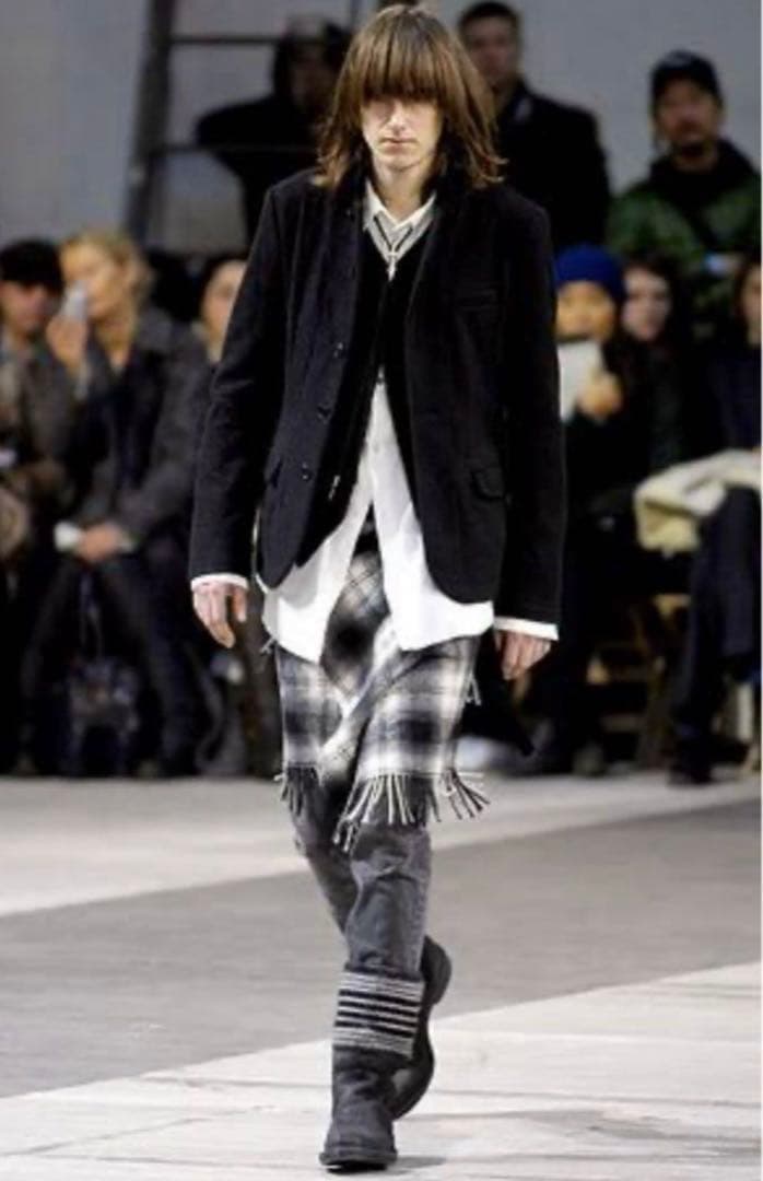 ヘ*リ様 【希少】NUMBER (N)INEナンバーナイン07AWチェック巻きス