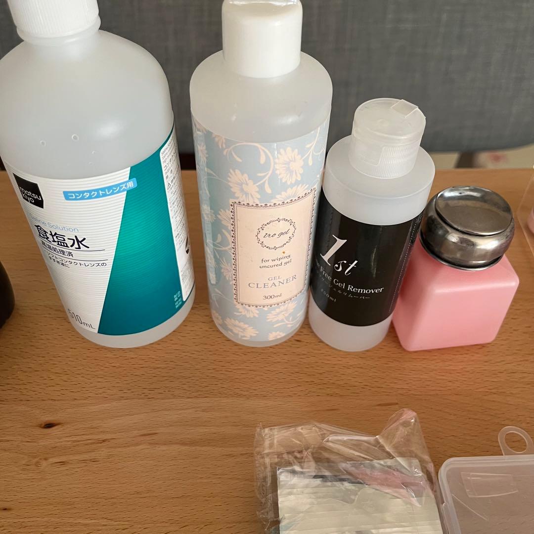 ネイルアート用品セット LEDライト付き