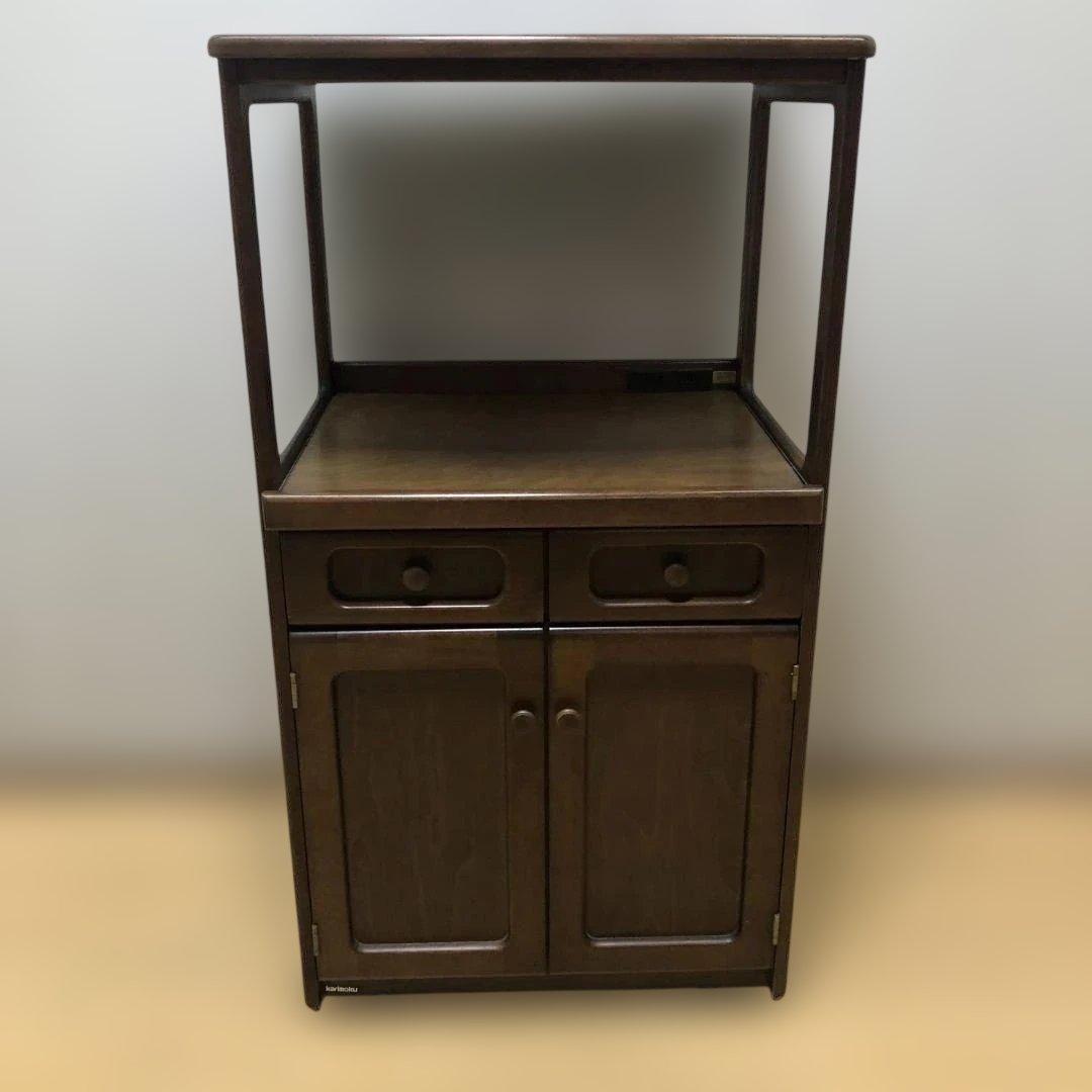 【送料無料】 karimoku カリモク 木製 レンジ台 食器棚 88192