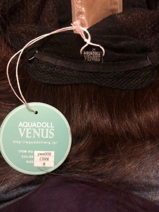 ☆試着のみ未使用☆アクアドール人毛ミックスウィッグ