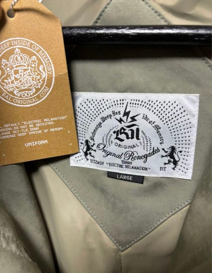 bal original カーキ　コート