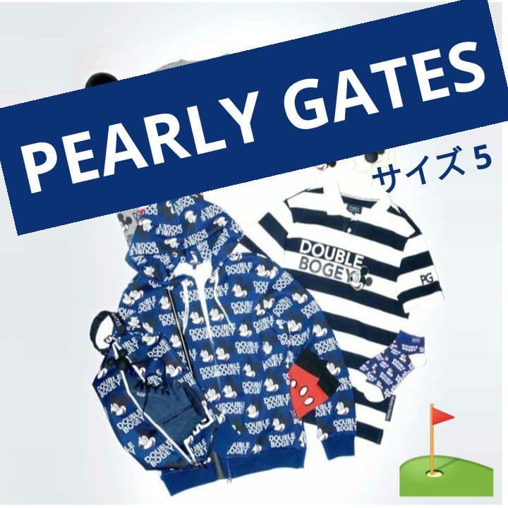 【新品未使用】PEARLY GATES GOLF パーリーゲイツ ゴルフ 5
