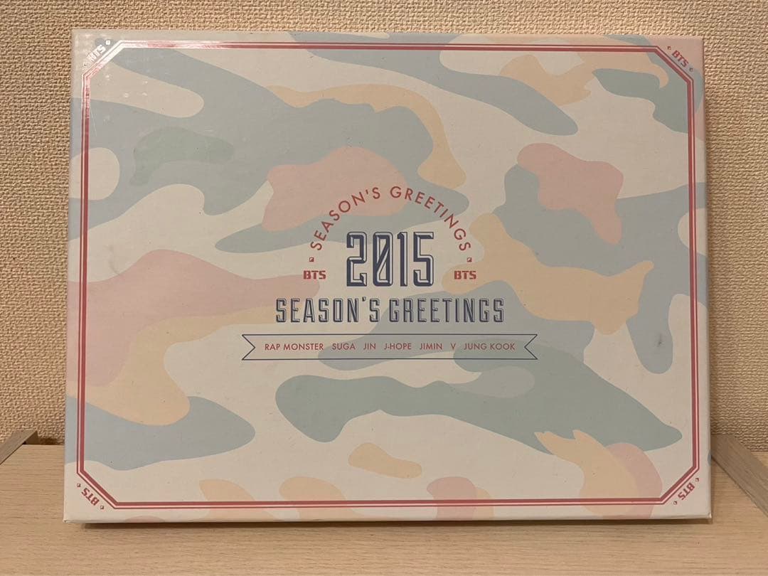 BTS season's greetings 2015 シーグリ　防弾少年団