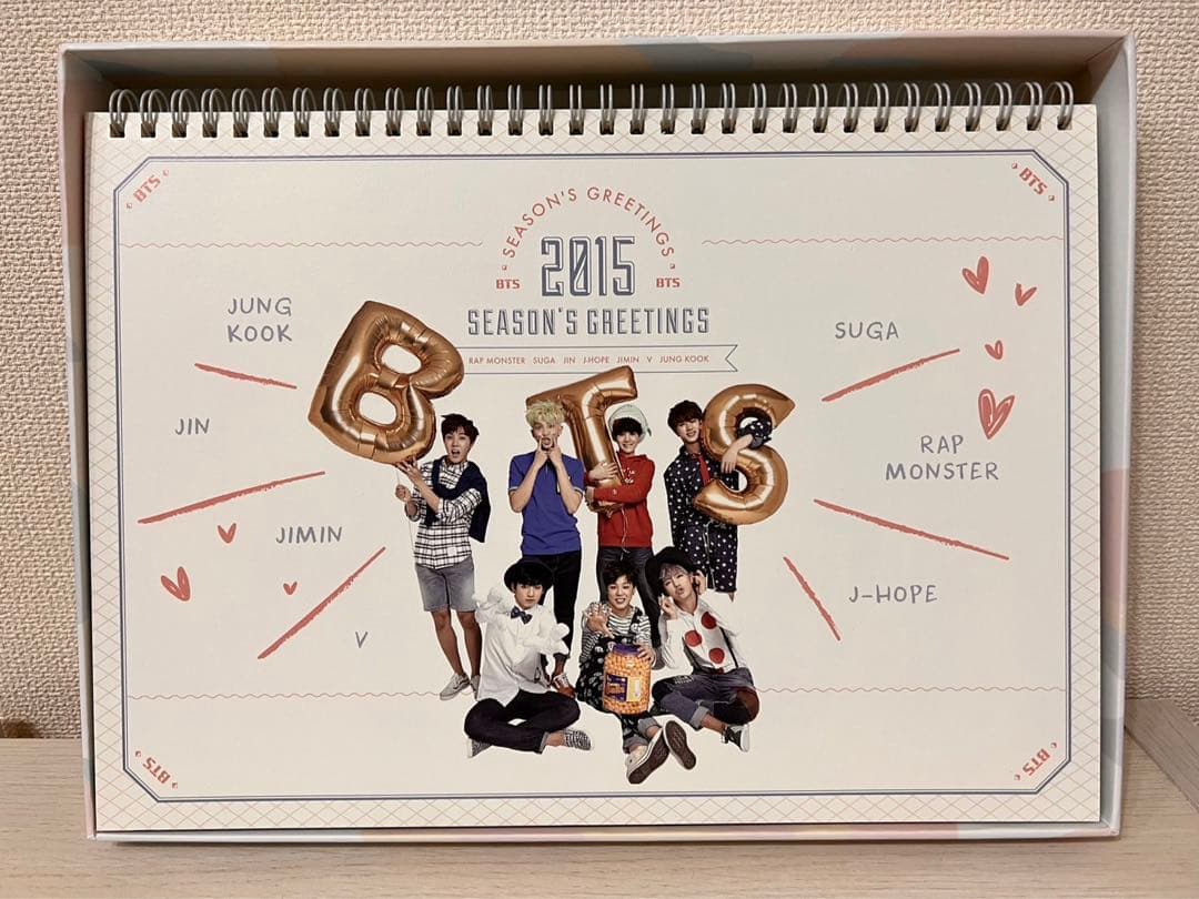 BTS season's greetings 2015 シーグリ　防弾少年団