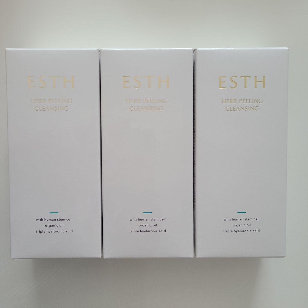 ESTH　ハーブピーリングクレンジング 120g　３本セット