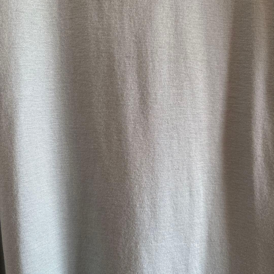 【未使用に近い】✨薄いブルー地にユニークな柄で長袖チュニック綿100%❣️