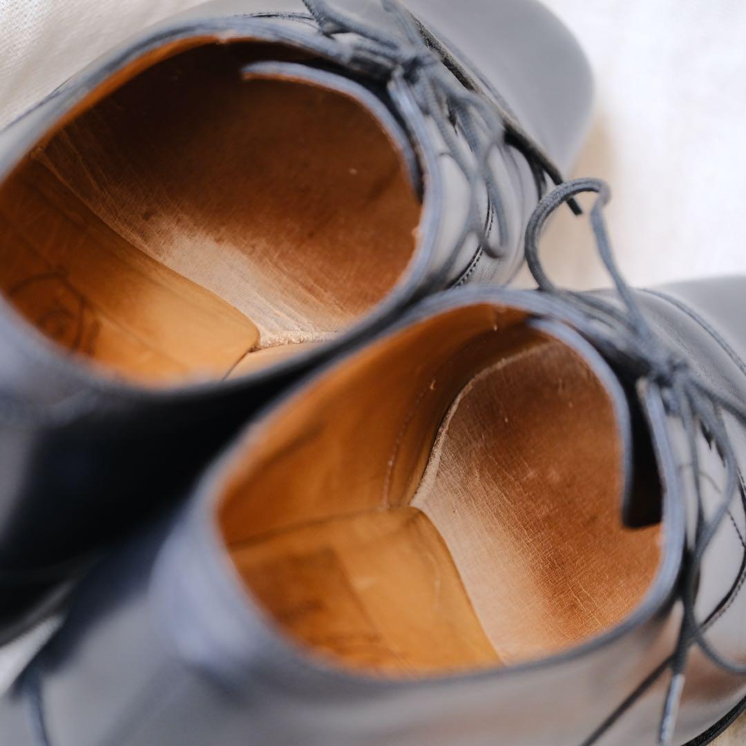 J.M.WESTONジェイエムウェストン 300ストレートチップ黒3 1/2E