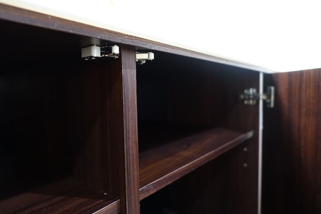 CIBONE シェルフ　サイドボード　人工大理石　マガジンラック