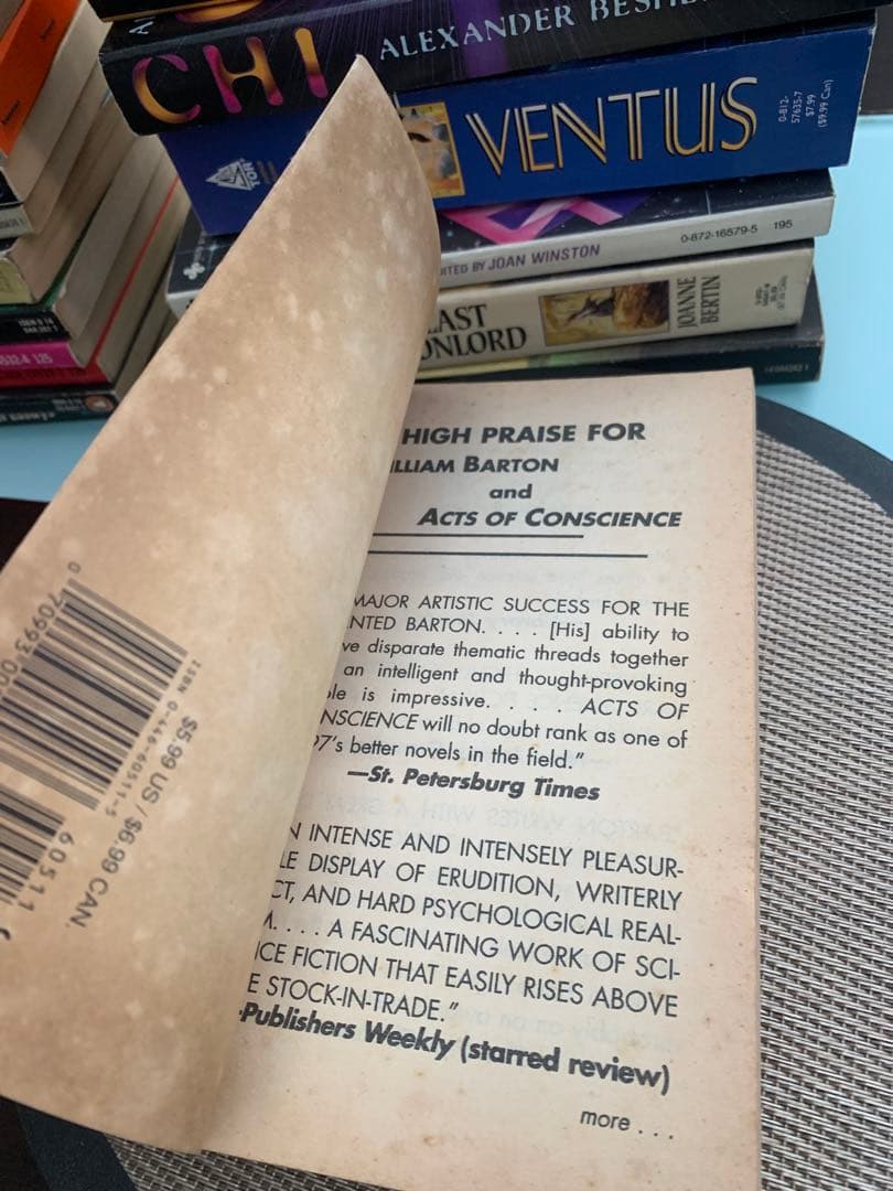 希少　William Barton Acts of Conscience