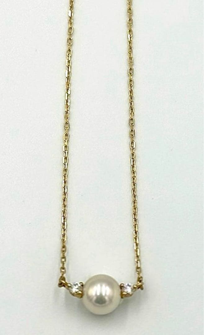 MIKIMOTO ミキモト K18 アコヤ真珠 パール ラウンド 一粒 ©218