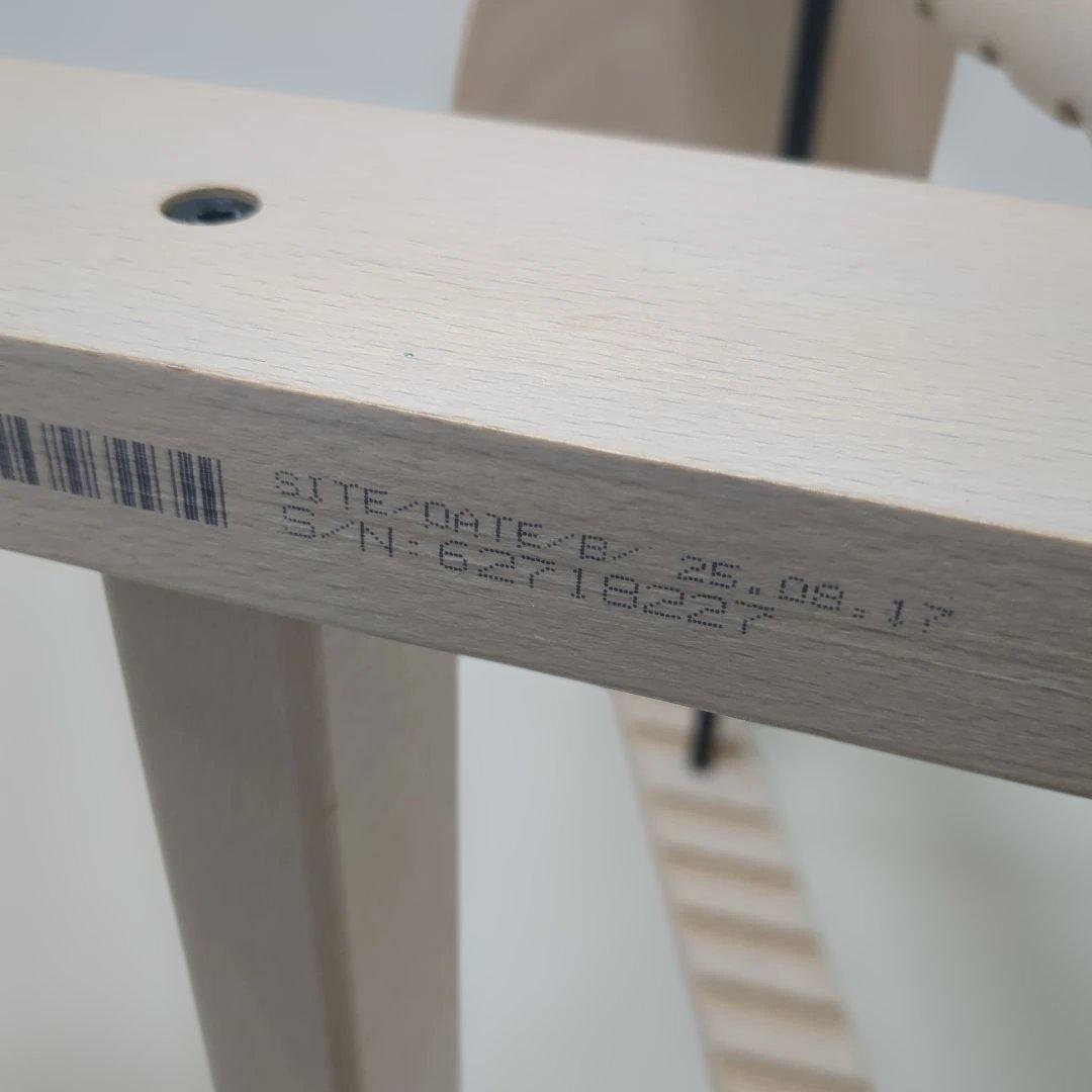 ひ*る様 STOKKE　ストッケ　トリップトラップ　ホワイトウォッシュ　ベビーセ