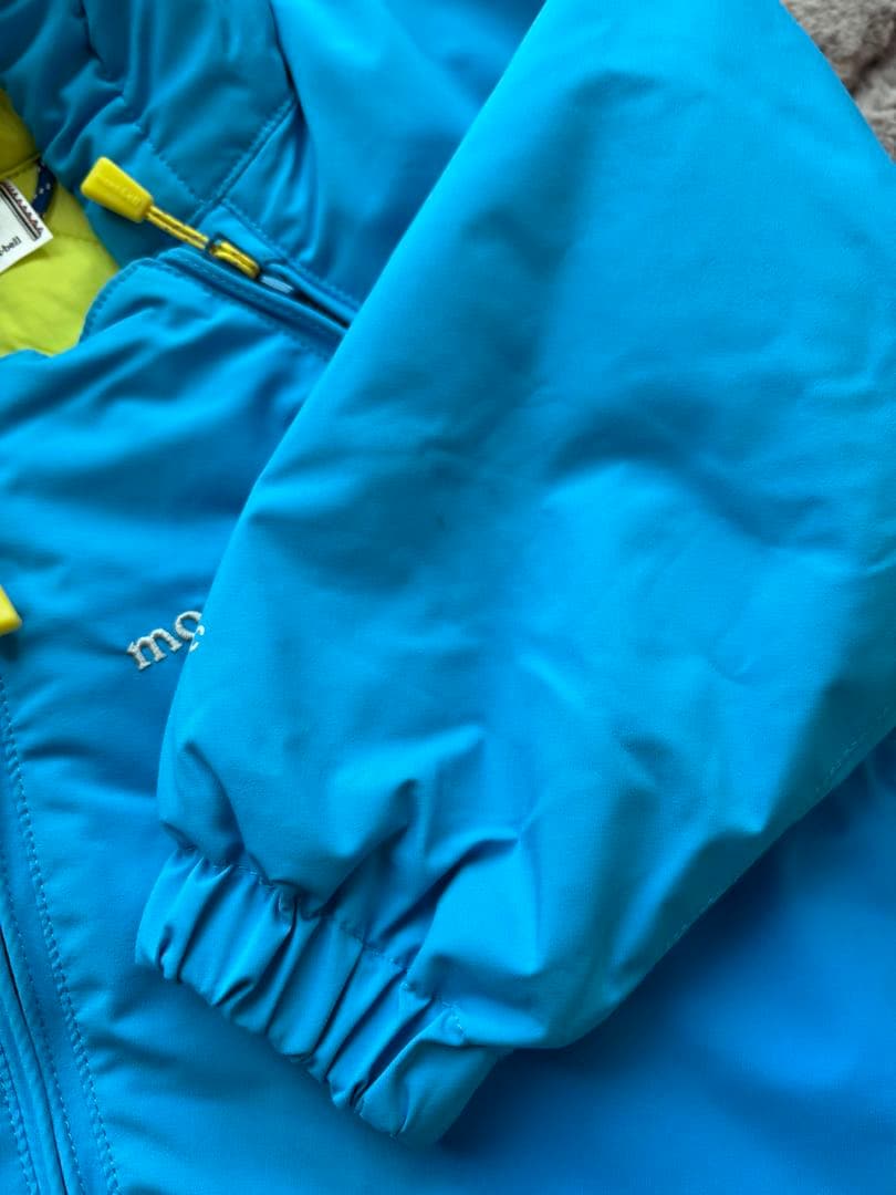 mont-bell スキーウェア　ジャンプスーツ　90 手袋、靴下付き