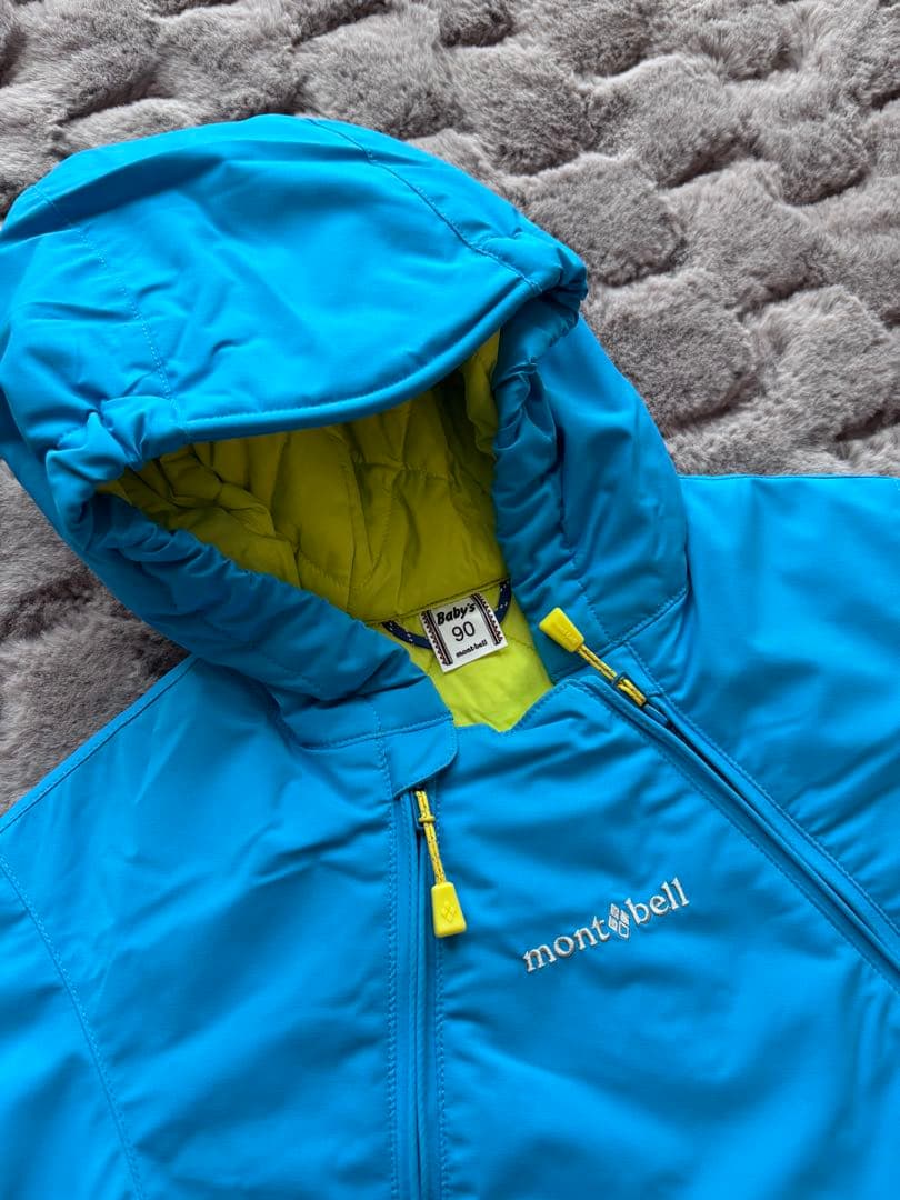 mont-bell スキーウェア　ジャンプスーツ　90 手袋、靴下付き