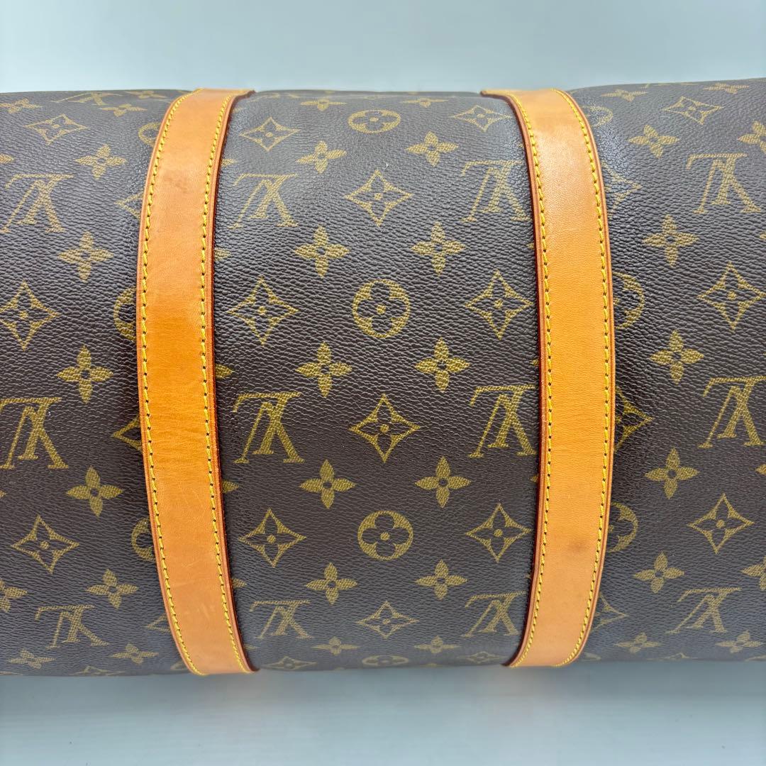 ルイヴィトン モノグラム キーポル50 レザー ボストンバッグ M41426