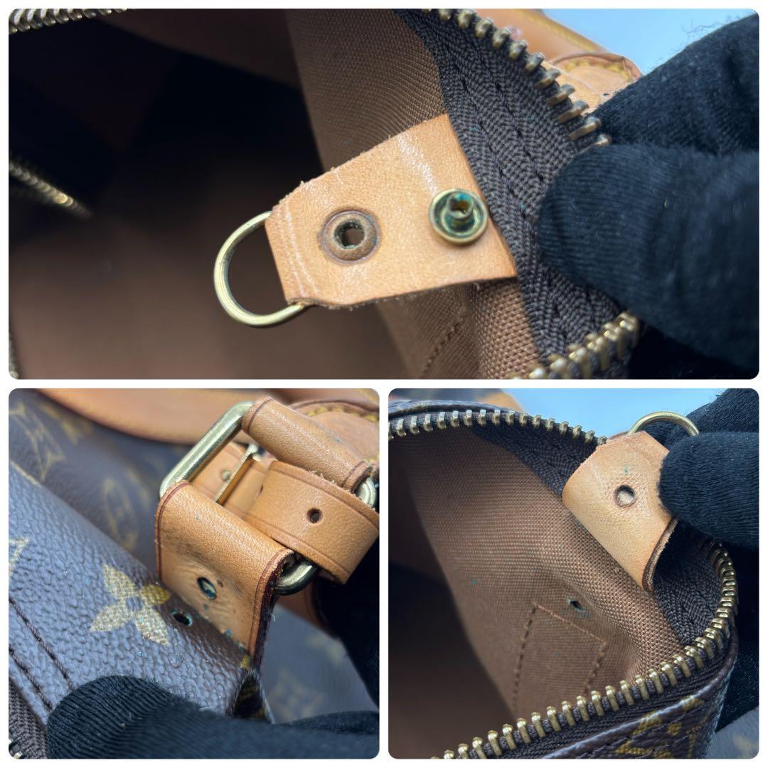 ルイヴィトン モノグラム キーポル50 レザー ボストンバッグ M41426