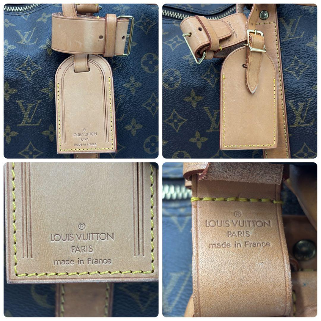 ルイヴィトン モノグラム キーポル50 レザー ボストンバッグ M41426