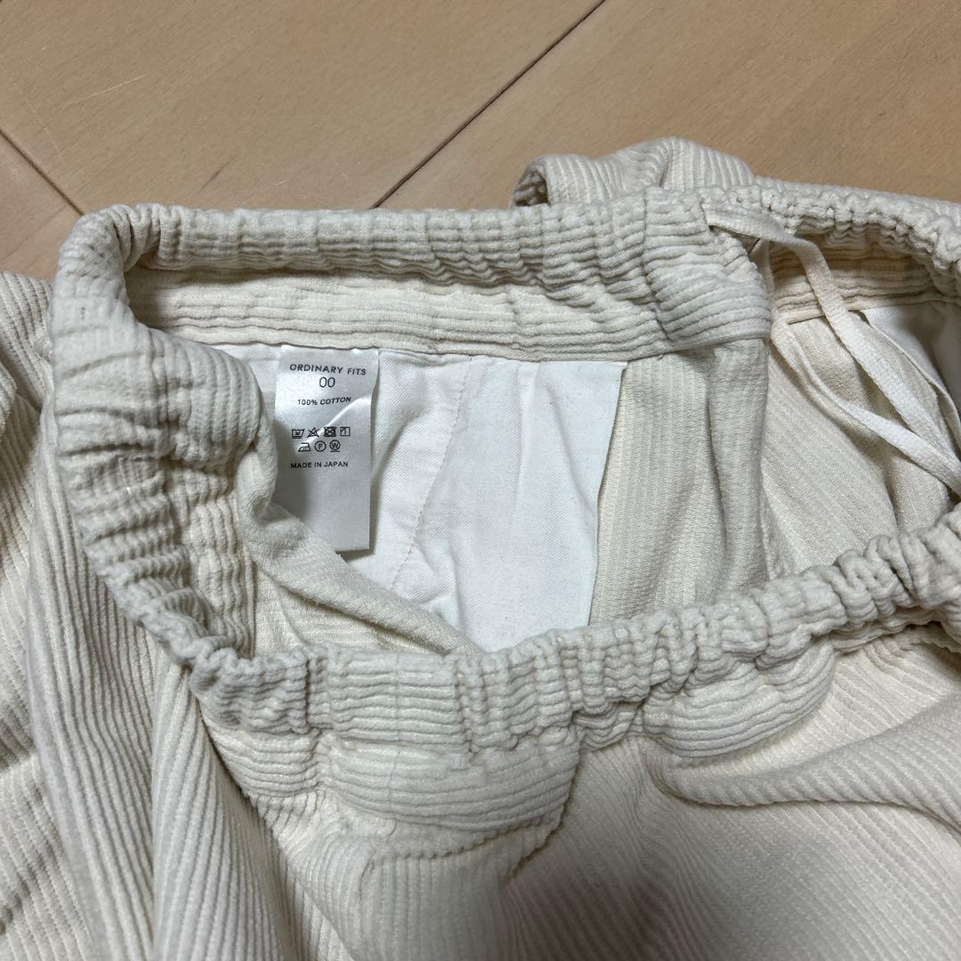 オーディナリーフィッツ　ボールパンツ　コーデュロイ　２枚セット