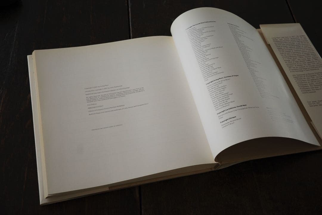 Still Life by Irving Penn アービングペン