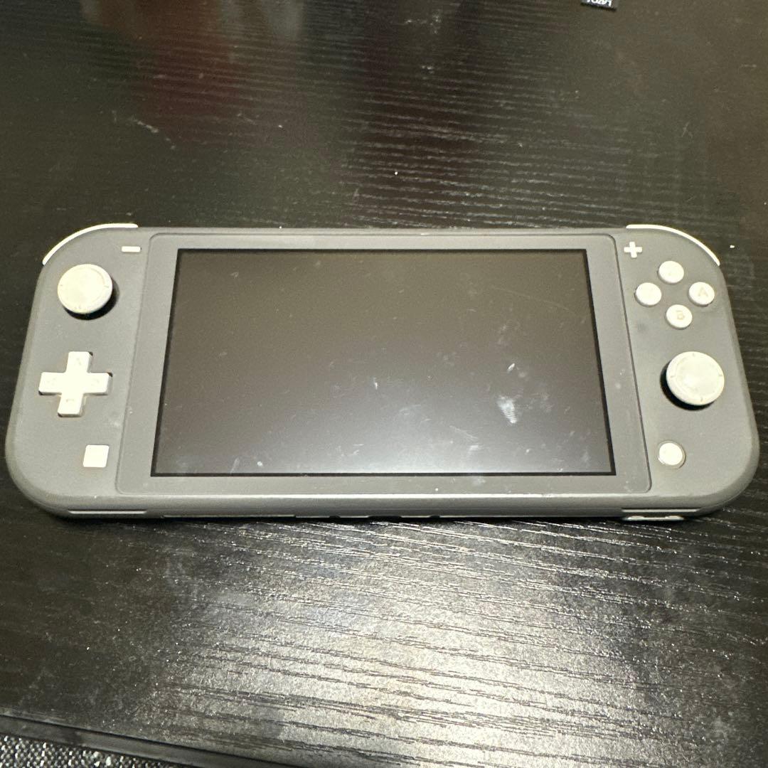 Nintendo Switch Lite グレー 本体　マイクロSD64GB付き
