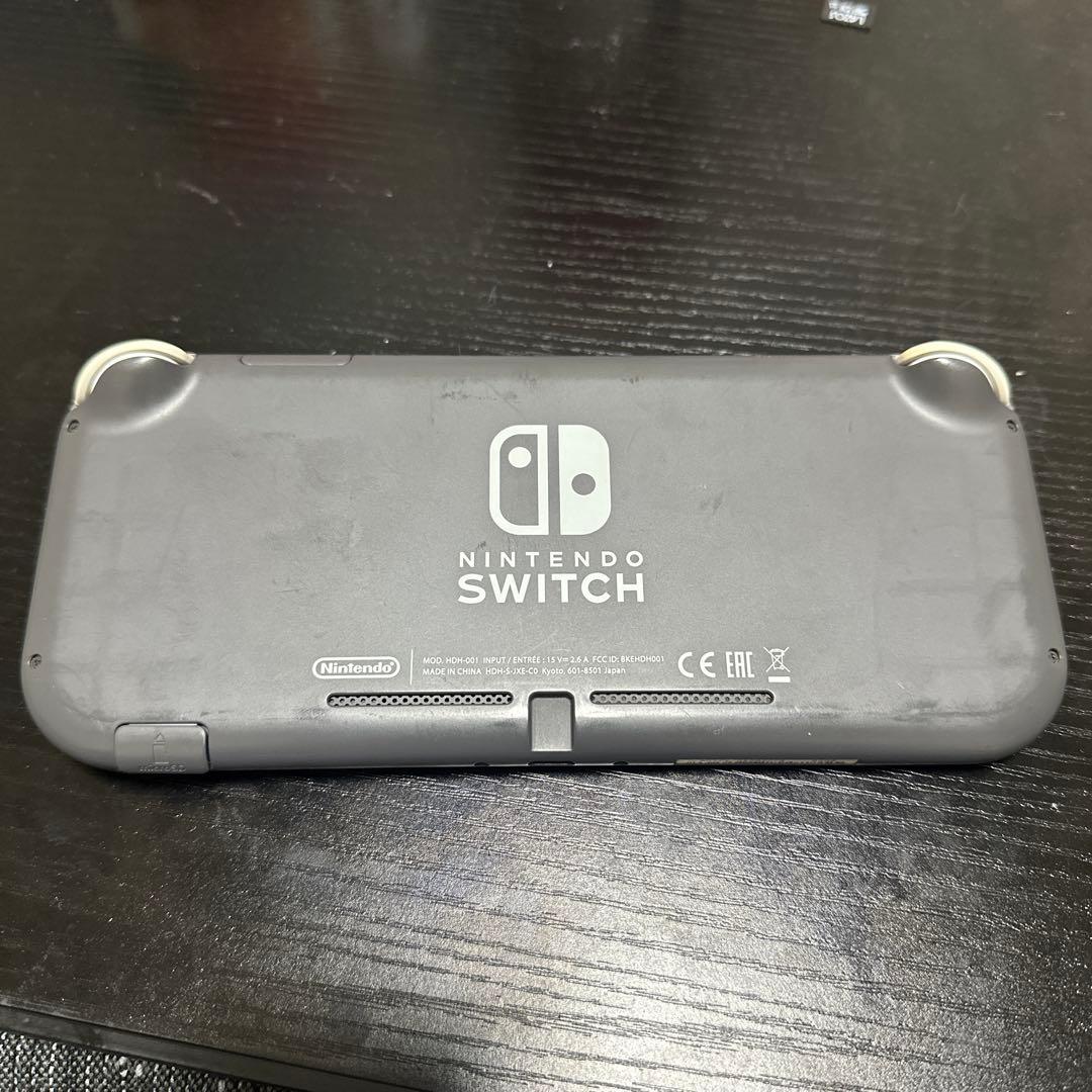Nintendo Switch Lite グレー 本体　マイクロSD64GB付き