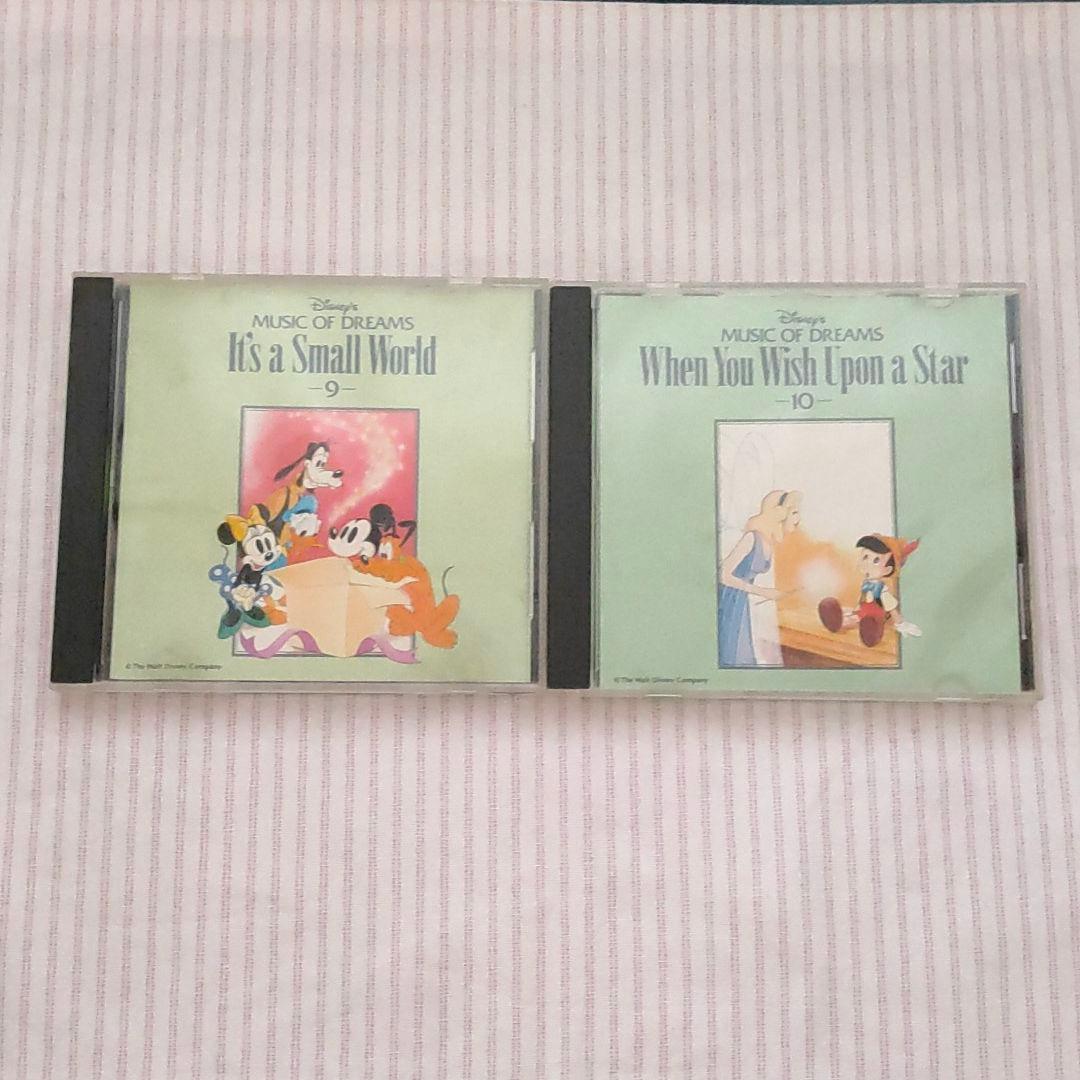 ディズニーミュージックオブドリームスCD10枚セット