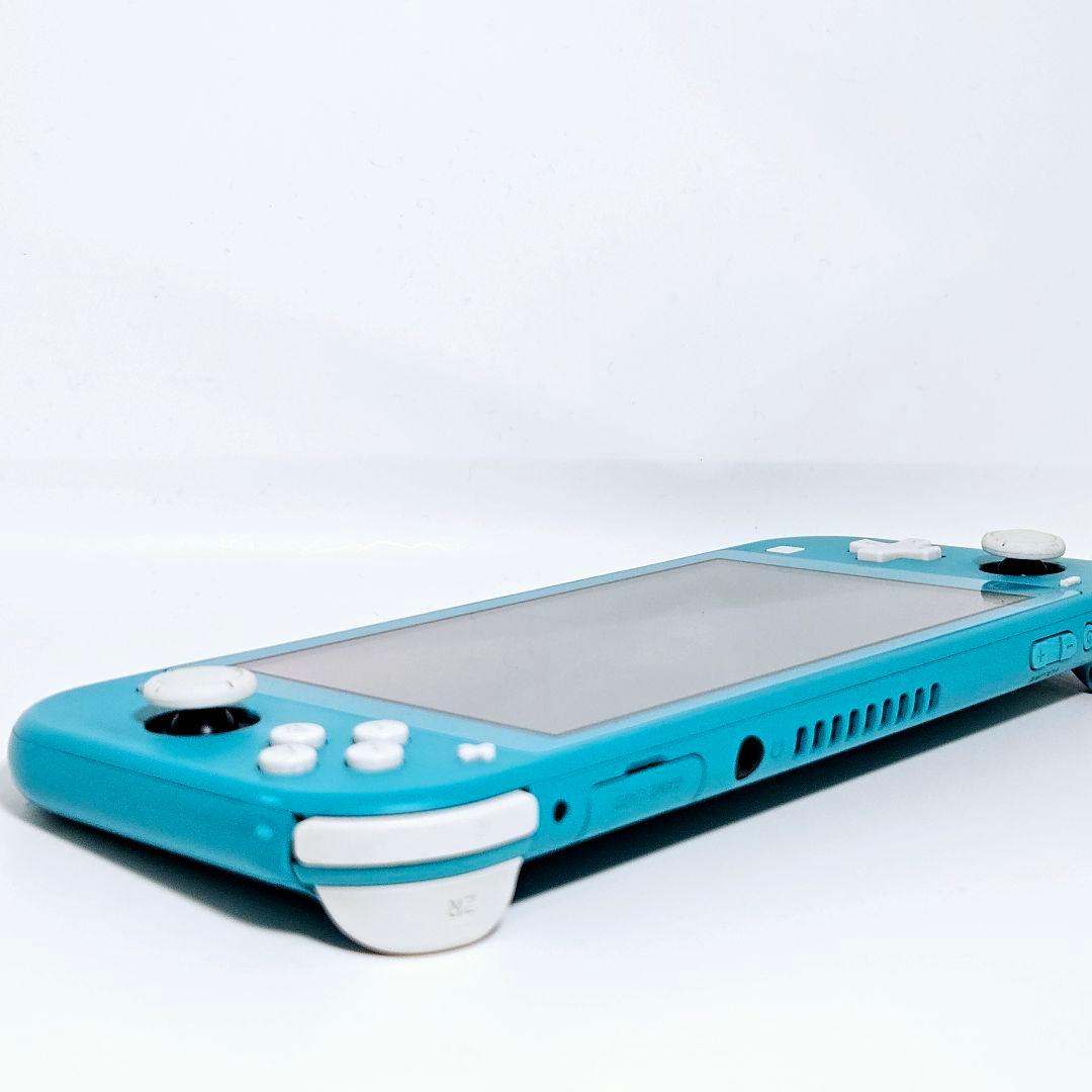 動作品【画面美品】Switch lite ターコイズ 本体 スイッチLite