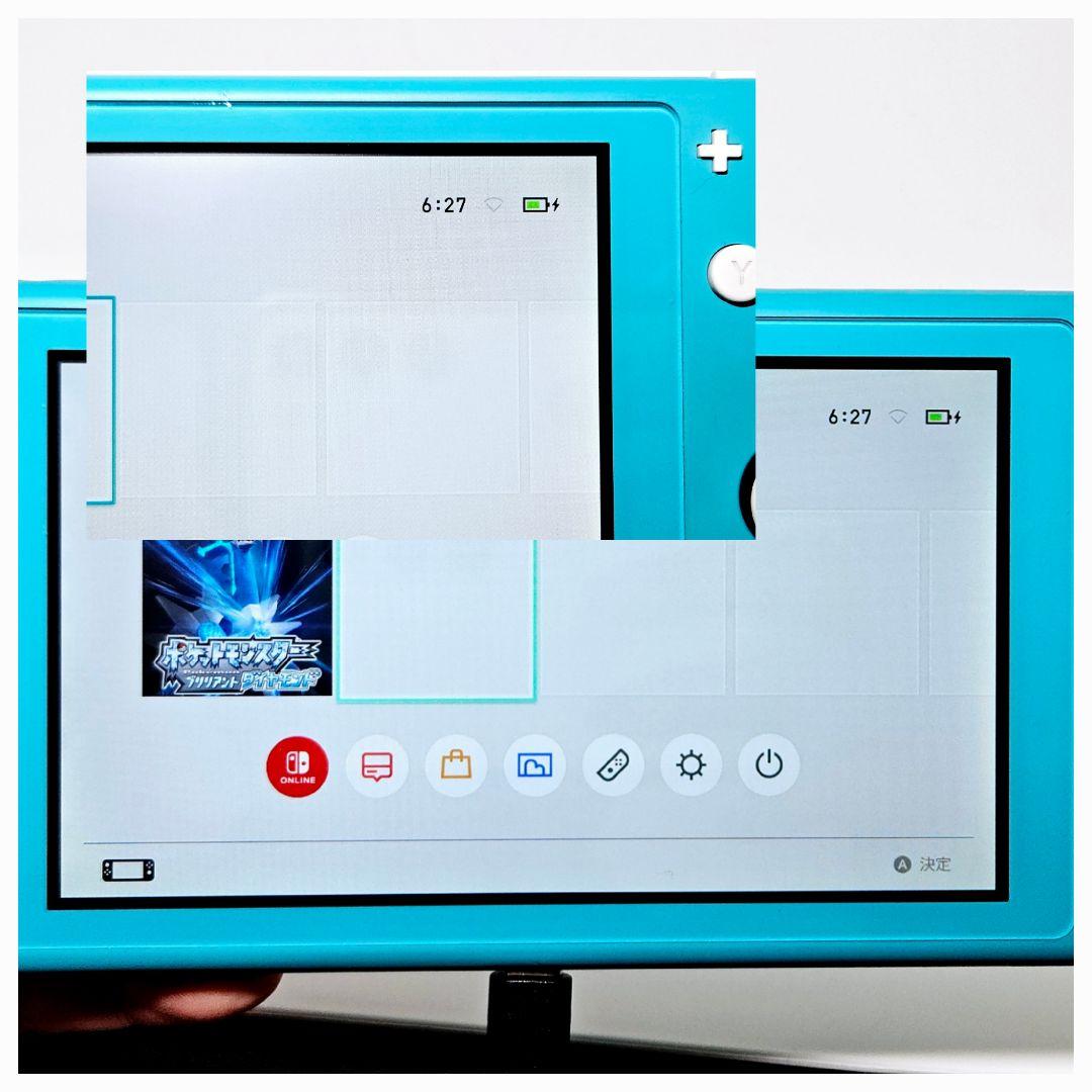 動作品【画面美品】Switch lite ターコイズ 本体 スイッチLite