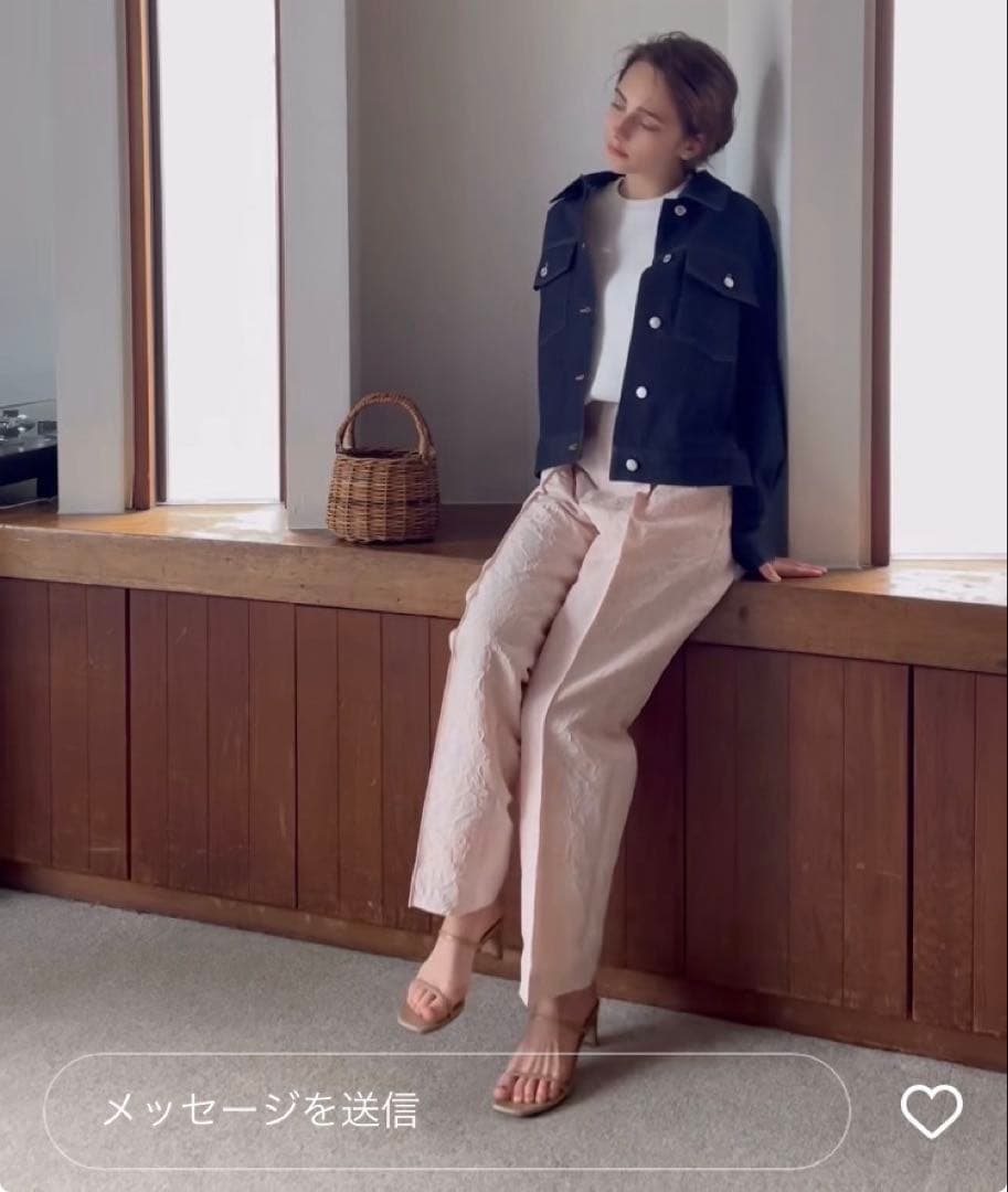 ★2/3まで値下げ★【新品未使用】OHGA デニムジャケット