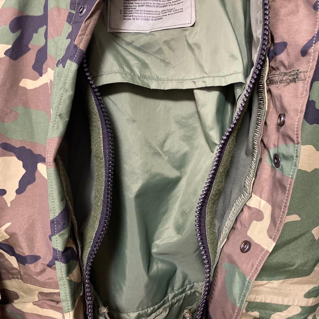 【XS-S】ECWCS Gen1 ウッドランドカモ ゴアテックスパーカー　02年